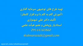 کتاب تهیه طرح های توجیهی سرمایه گذاری