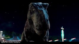 Jurassic World 2015 Movie Clip  T Rex Final Roar Ending Scene  Blu ray HD 4K