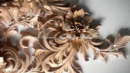 Step by Step Decorative Wood Carving by Master Wood Carver Alexander Grabovetskiy Stages