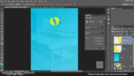 UI Design tutorial in Photoshop Mobile app login Page Step By Step by Code and Design
