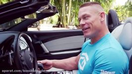John Cenas supercharged Mercedes Benz Roadster screams DARTH VADER  John Cena Auto Geek