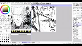 One Punch Man Painting on SAI  Anime Manga