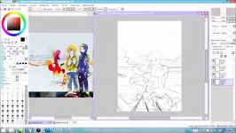 Anime Manga Commission Speedpaint on SAI