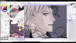 DGM  Allen Walker Speedpaint on SAI