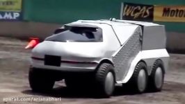 Real transformer robot car