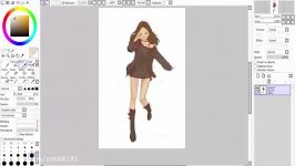 Speedpaint Paint Tool SAI portrait mission