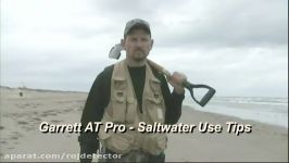 Garrett Metal Detectors AT Pro  Saltwater Use Tips