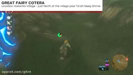 All Great Fairy Fountain Locations in Zelda Breath of the Wild