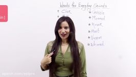 Learn Funny English words for Everyday sounds  Improve your English Communicati