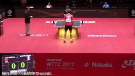 FAN Zhendong  ROBINOT Quentin قهرمانی جهان ۲۰۱۷