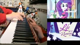 MLP Equestria Girls  Life is a Runway Advanced Piano Cover