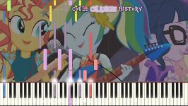 Equestria Girls Legend Of EverfreeLegend You Are Meant To Be Piano