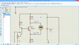 فیلم پروژه طراحی مدار ترانزیستور پیوندی دو قطبی در Proteus