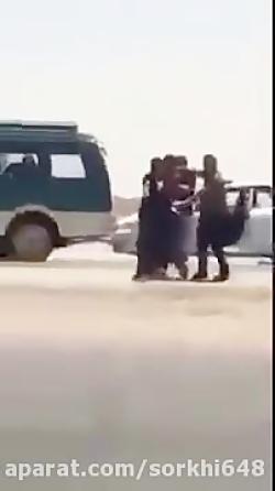 لحظه دستگیری راننده انتحاری منفجر کردن آن عراق سوریه