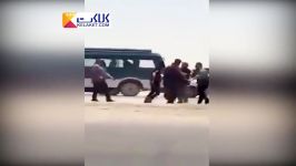 لحظه دستگیری راننده ماشین انتحاری منفجرکردن آن توسط پلیس عراق