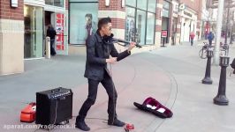 AMAZING Street musician Epic Violinist Music Video HD