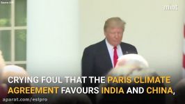 Donald Trump dumps Paris climate deal