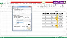 استفاده کاربردی Conditional Formatting در پروژه اکسل