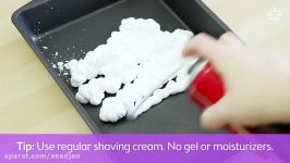 DIY Marble Art with Shaving Cream  Sea Lemon