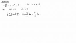 Ritz Method Example Problem