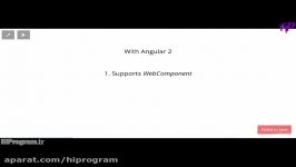 اموزش فریم ورک AngularJS جلسه هفتم سلام برنامه