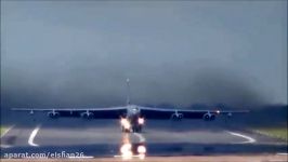 B 52 Bomber Takeoff Landing at Fairf