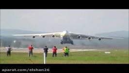 Antonov 225 Mriya AMAZING take off runway 16 at ZRH