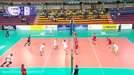 Montenegro v Tunisia  Group 3 2017 FIVB Volleyball World League