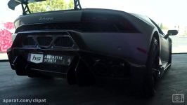 دریفت Lamborghini Huracan Donuts Samuel Hubinette