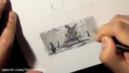 دانلود آموزش Gumroad Intro to Sketching for Environm...