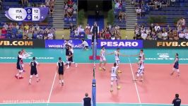 Italy v Poland highlights  FIVB World League