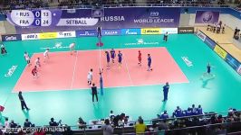 Russia v France highlights  FIVB World League