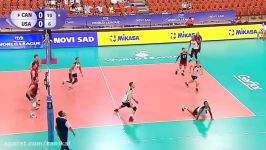 Canada v USA highlights  FIVB World League