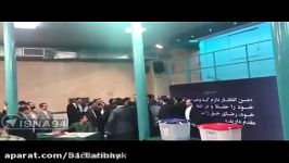 استقبال مردم سید حسن خمینی در جماران