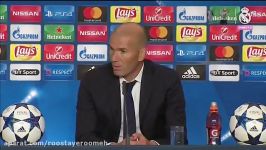 Zidane en rueda de prensa tras ganar la Duodécima