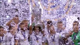 Watch the moment Sergio Ramos lifted the UEFA Champions League trophy