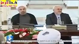 سوتی علی اکبر صالحی در حضور روحانی