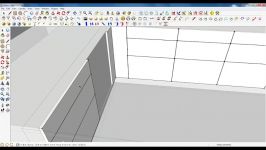 آموزش شماره4 مدل سازی کابینت در اسکچاپ