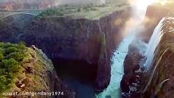 آبشار ویکتوریا  کشورهای زامبیا زیمبابوه