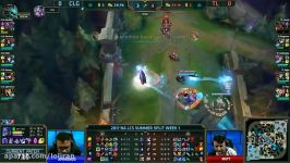 CLG vs TL ALL GAMES Highlights  NA LCS Summer Split 2017 W1D2  CLG vs Team Liquid