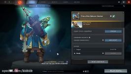 Dota 2  The International 2017  Kunkka Prestige Item Immortal