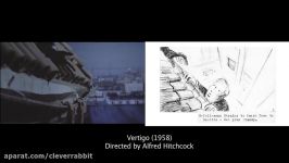 Storyboard of Vertigo 1958