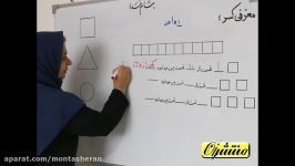 ریاضی دوم ابتدایی  فصل 7  معرفی کسر