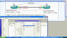 MIkrotik RouterOS Interface Bonding Configuration Example  Interface Bonding Setup