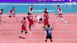 لیگ جهانی والیبال خلاصه بازی ایران 3  1 لهستان