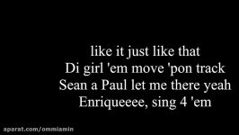 Enrique Iglesias Ft. Sean Paul  Bailando English Lyrics Video.720p HD