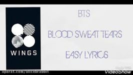  LYRICS BTS  Blood sweat and tears