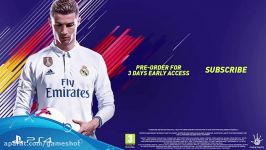 نخستین تریلر رسمی گیم پلی بازی FIFA 18 منتشر شد