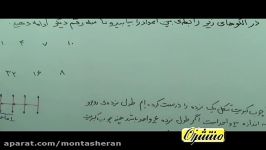 ریاضی چهارم ابتدایی  فصل 1  رابطه الگو ها