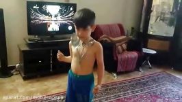 بچه 6 ساله آهنربایی ایران